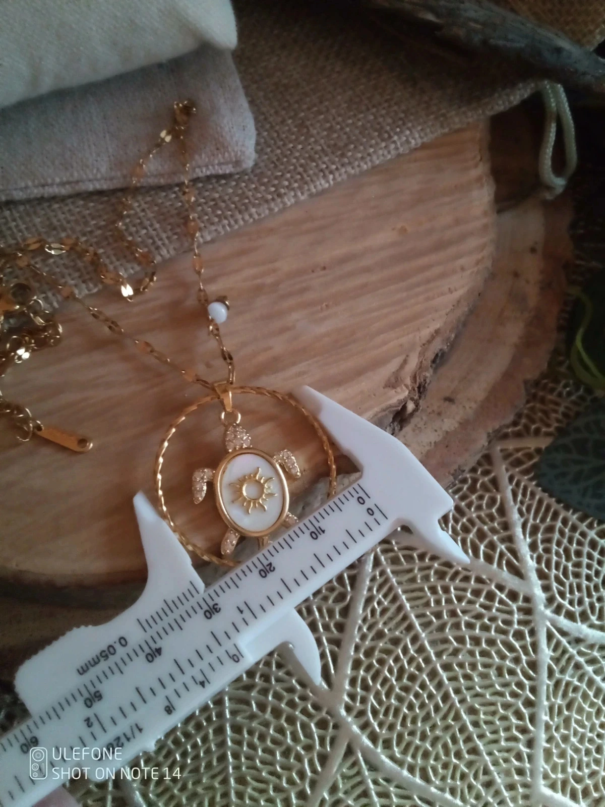Collier tortue blanche – photo 3
